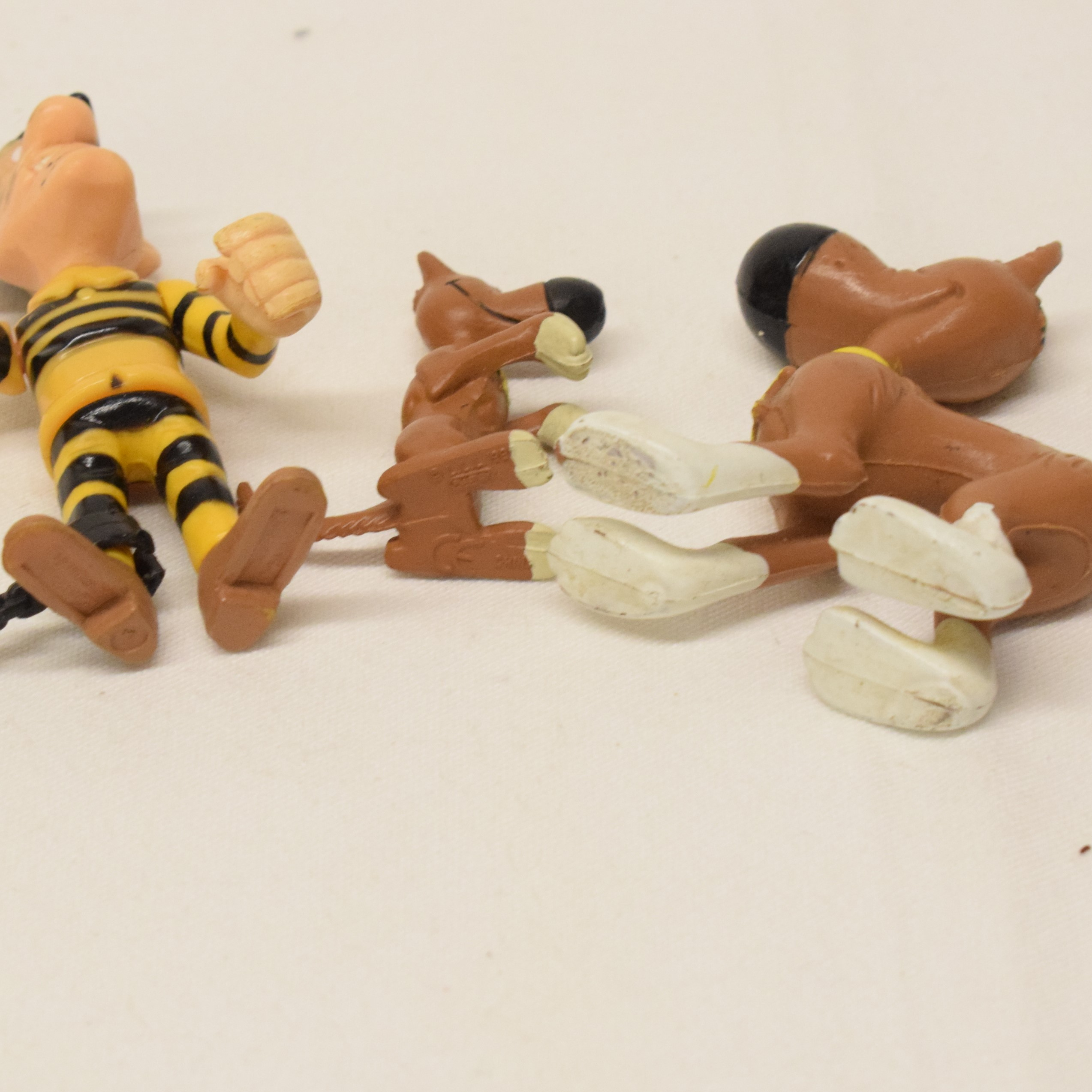 Lot de trois figurines issues de l'univers de Lucky Luke Bon état - Vue 5 - 